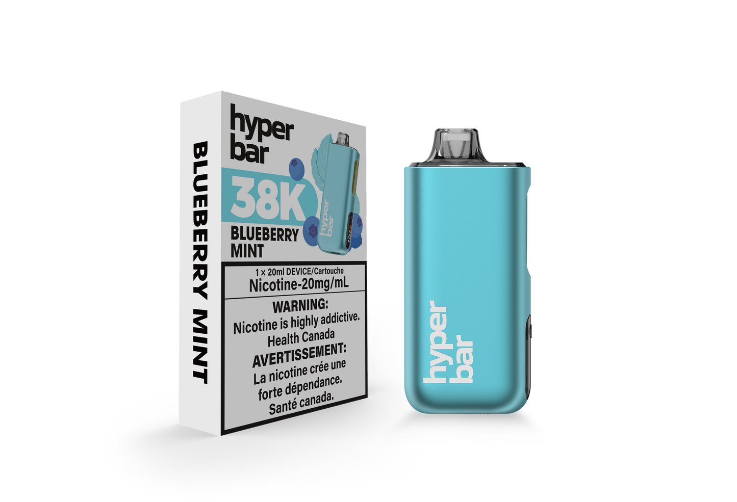Hyperbar BE38000 - Blueberry Mint (AB)