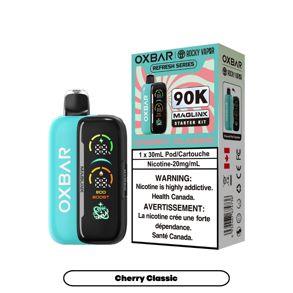 Rocky Vapor Oxbar Maglink Starter Kit - Cherry Classic