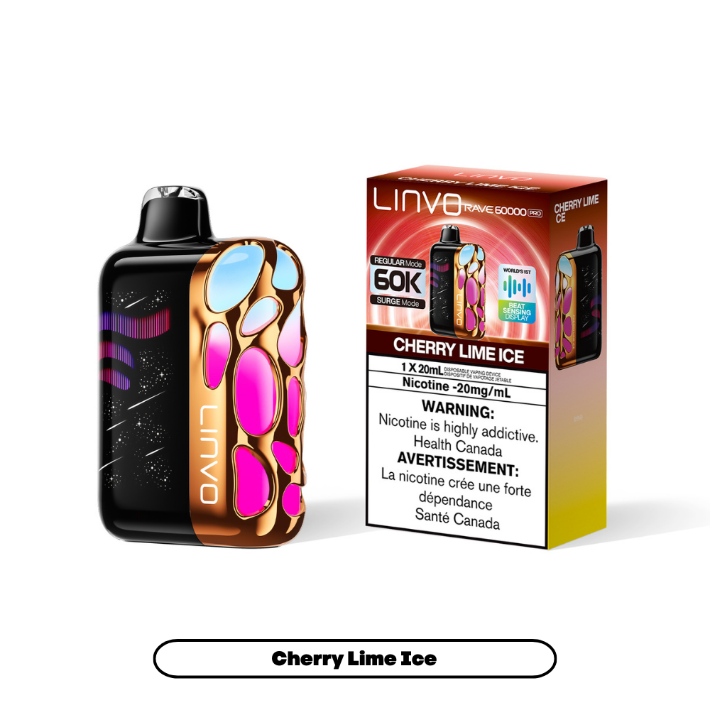 Linvo Rave 60K Pro - Cherry Lime Ice