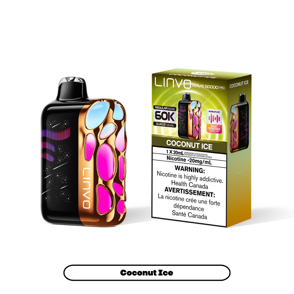 Linvo Rave 60K Pro - Coconut Ice