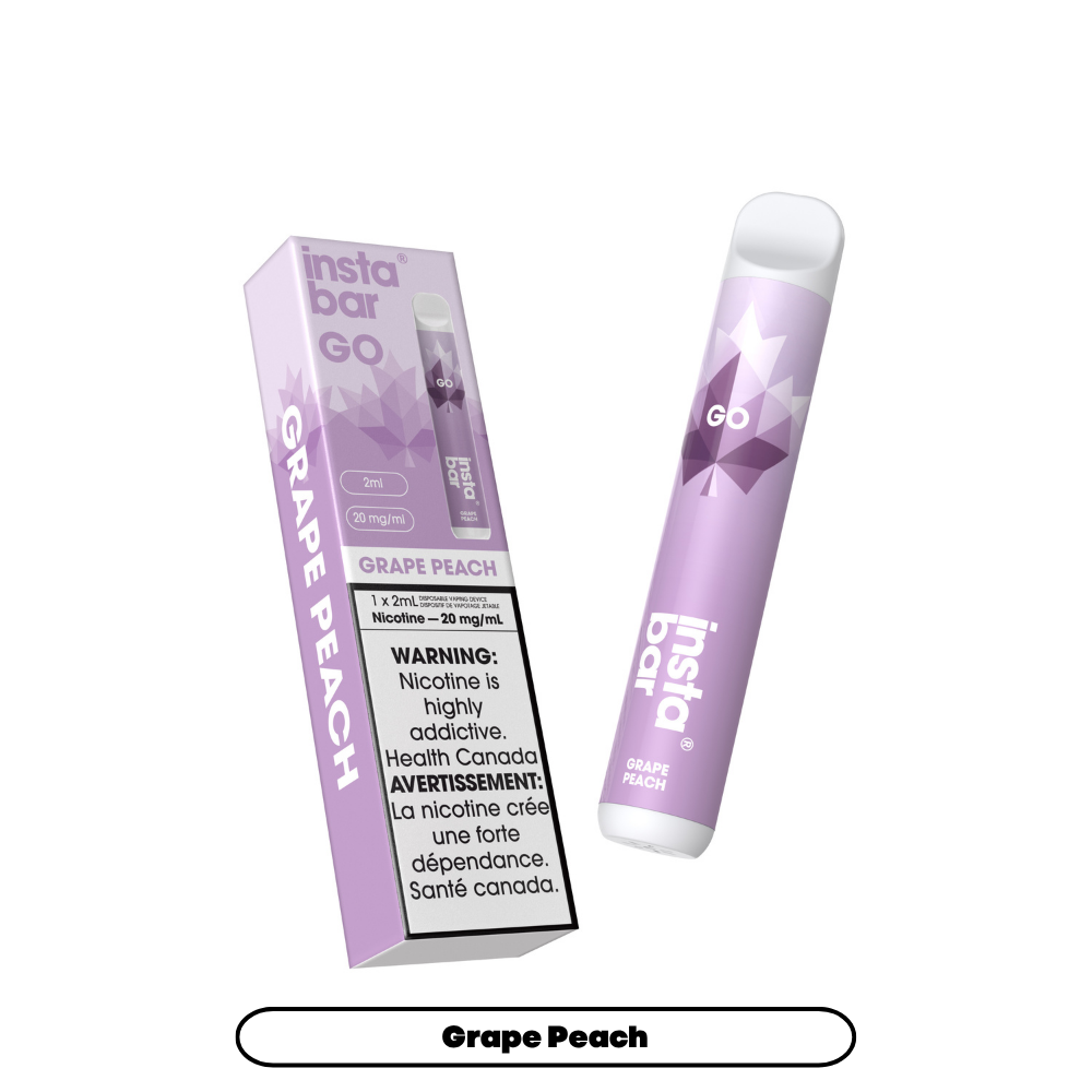 Insta Bar GO - Grape Peach