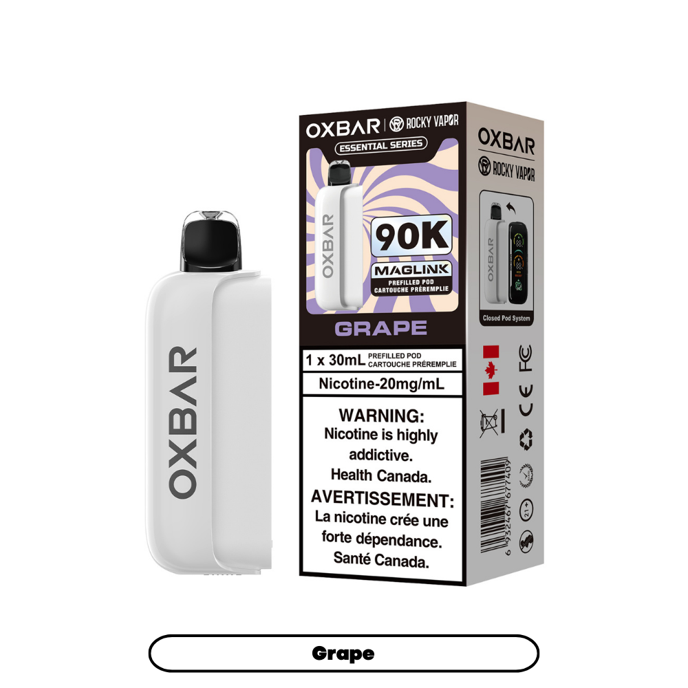 Rocky Vapor Oxbar Maglink Pod 90K - Grape
