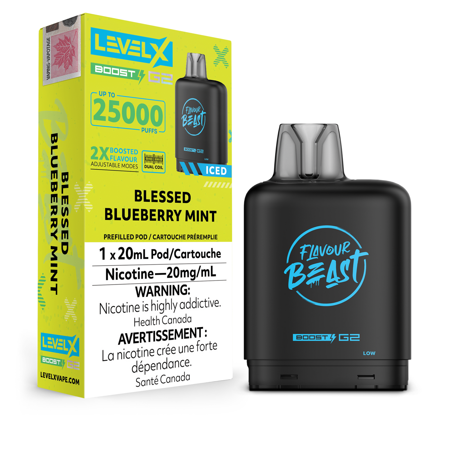G2 Level X Flavour Beast Boost G2 - Blessed Blueberry Mint (AB)