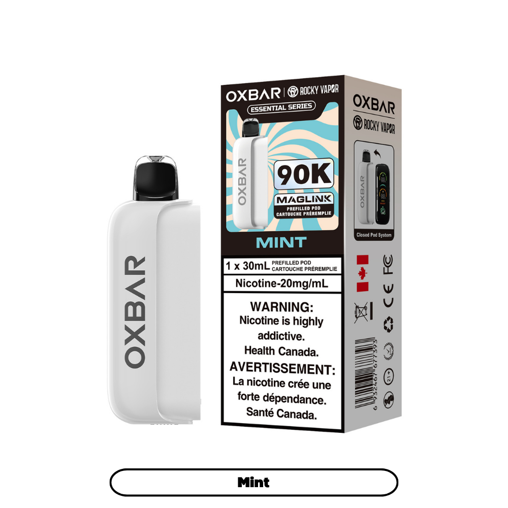 Rocky Vapor Oxbar Maglink Pod 90K - Mint