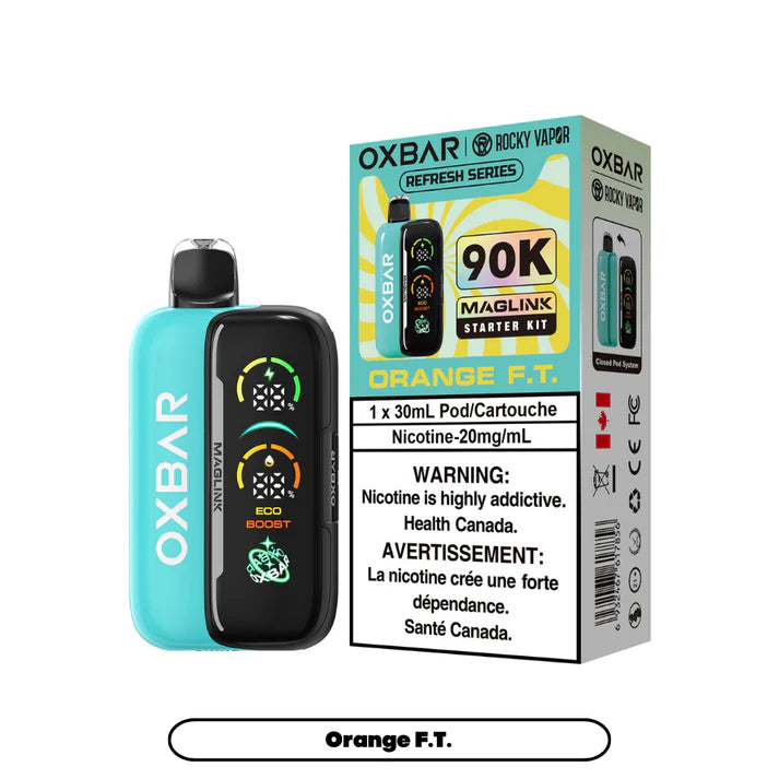 Rocky Vapor Oxbar Maglink Starter Kit - Orange FT