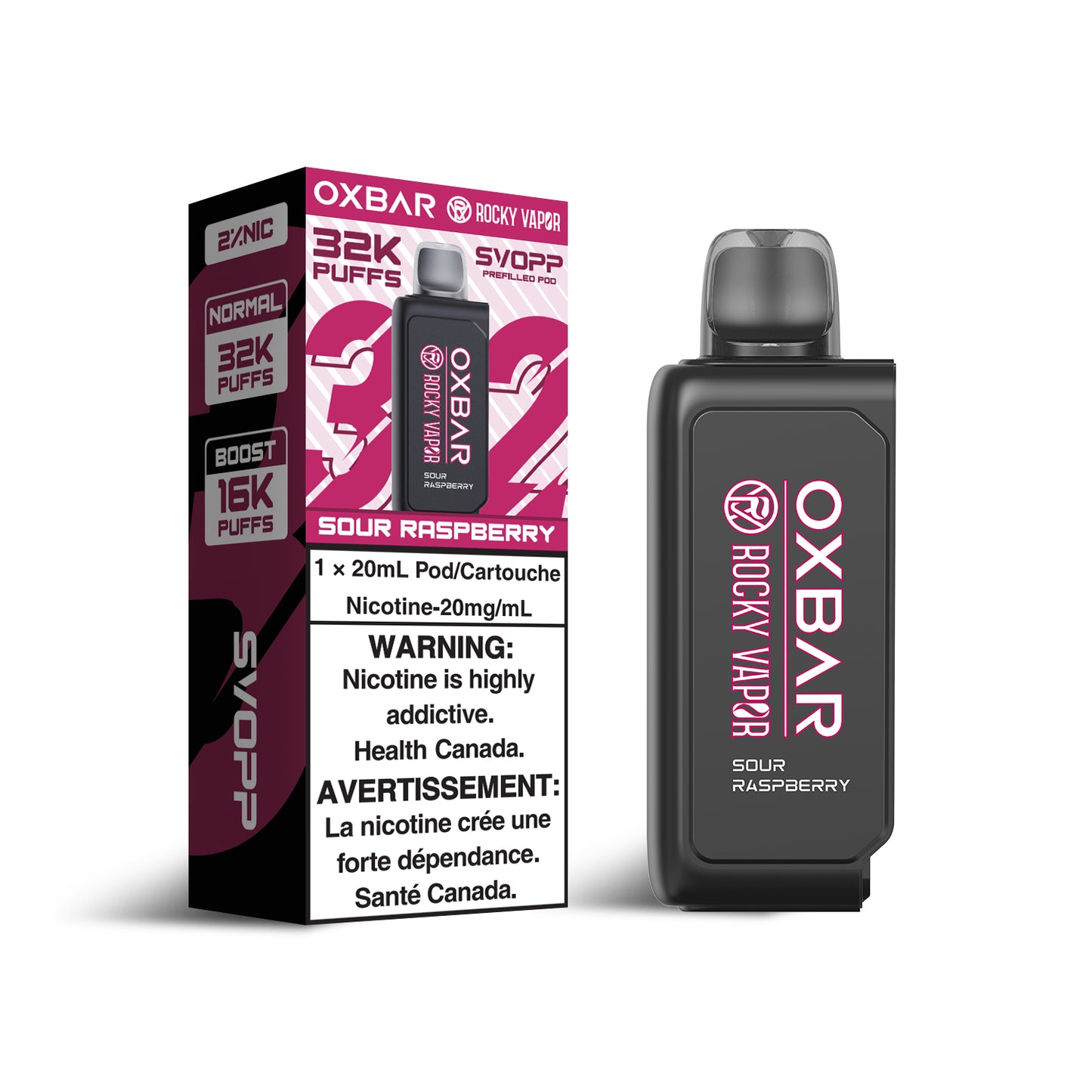 Oxbar SVOPP 32K - Sour Raspberry (AB)