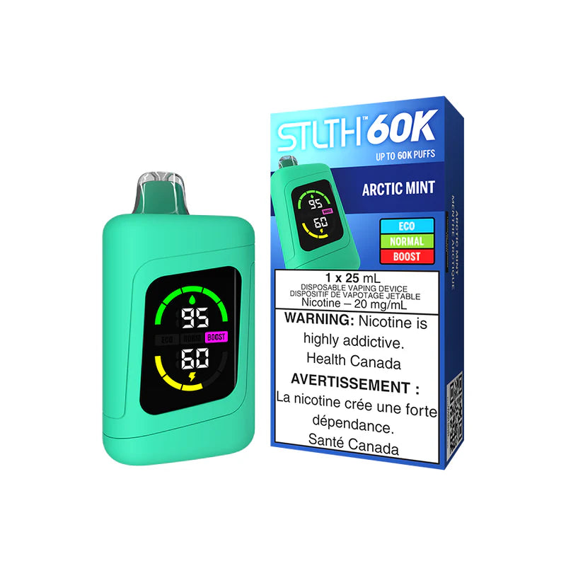 STLTH 60K DISPOSABLE - ARCTIC MINT (AB)