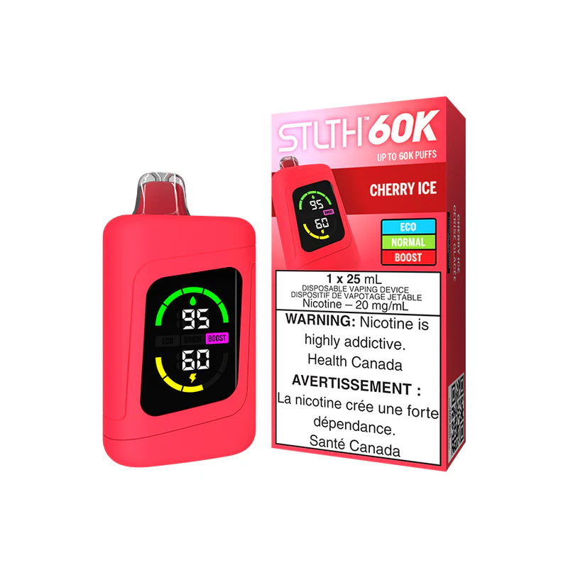 STLTH 60K DISPOSABLE - CHERRY ICE (AB)