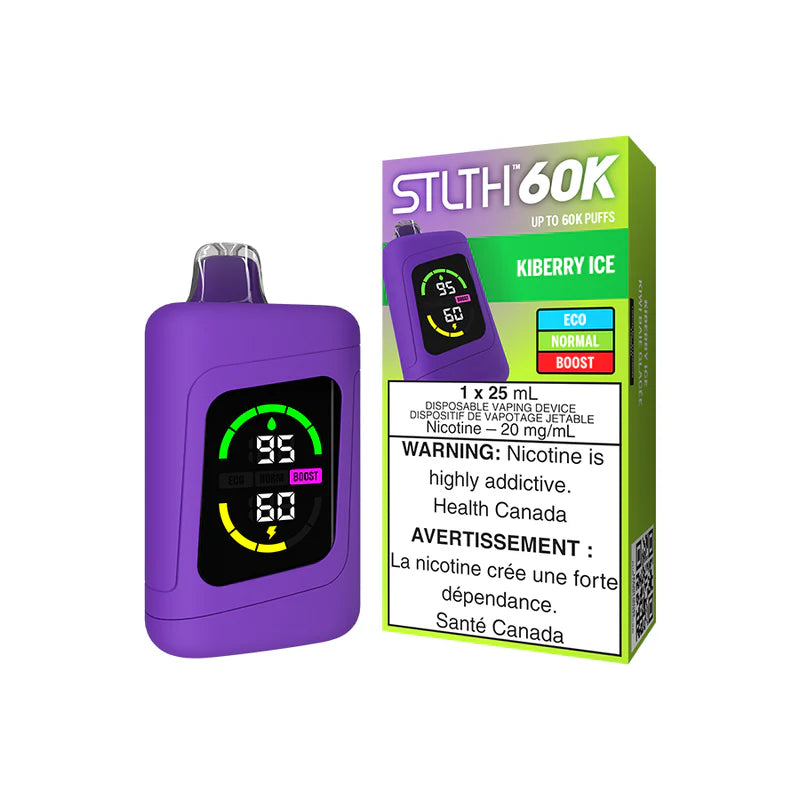 STLTH 60K DISPOSABLE - KIBERRY ICE (AB)