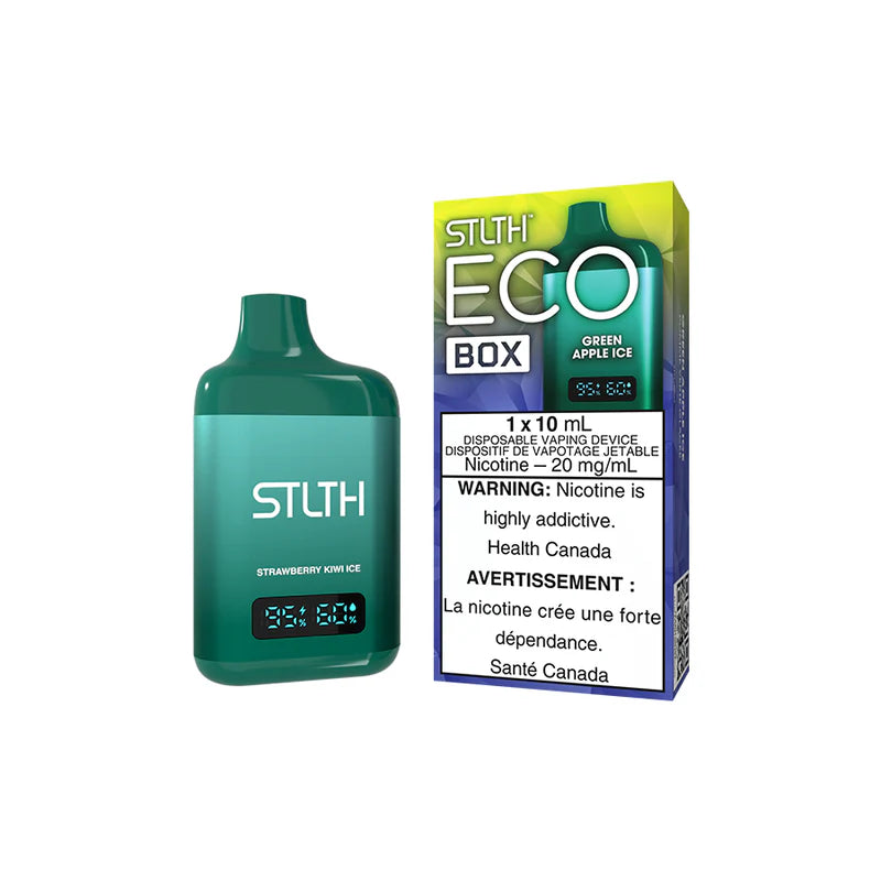STLTH ECO BOX DISPOSABLE - GREEN APPLE ICE (AB)