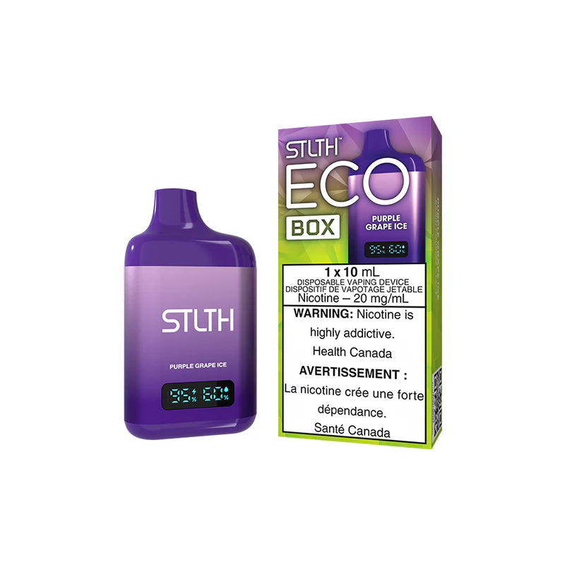 STLTH ECO BOX DISPOSABLE - PURPLE GRAPE ICE (AB)