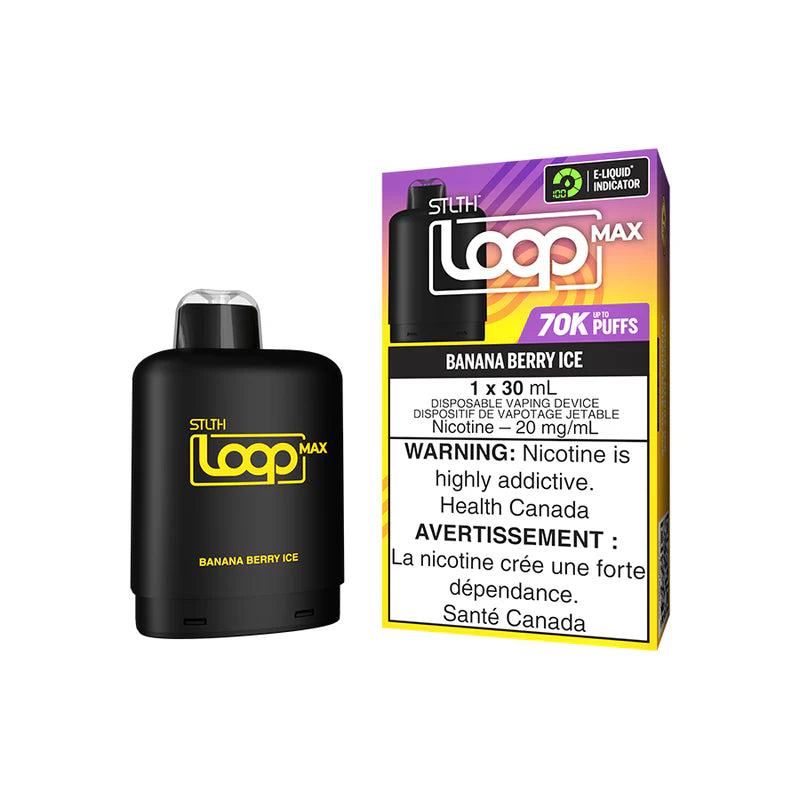 STLTH LOOP MAX - Banana Berry Ice (AB)