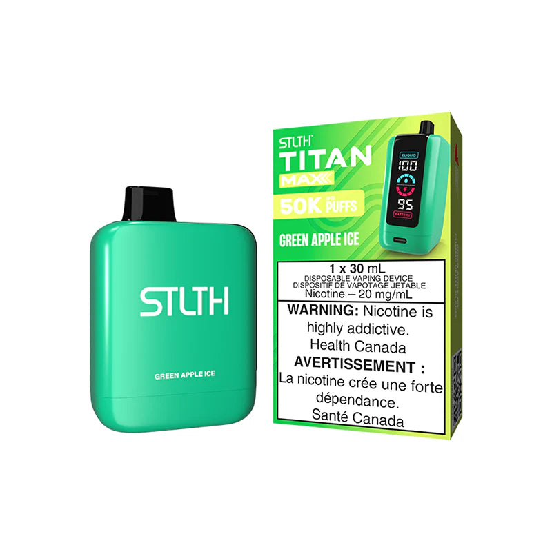 STLTH Titan Max - Green Apple Ice (AB)
