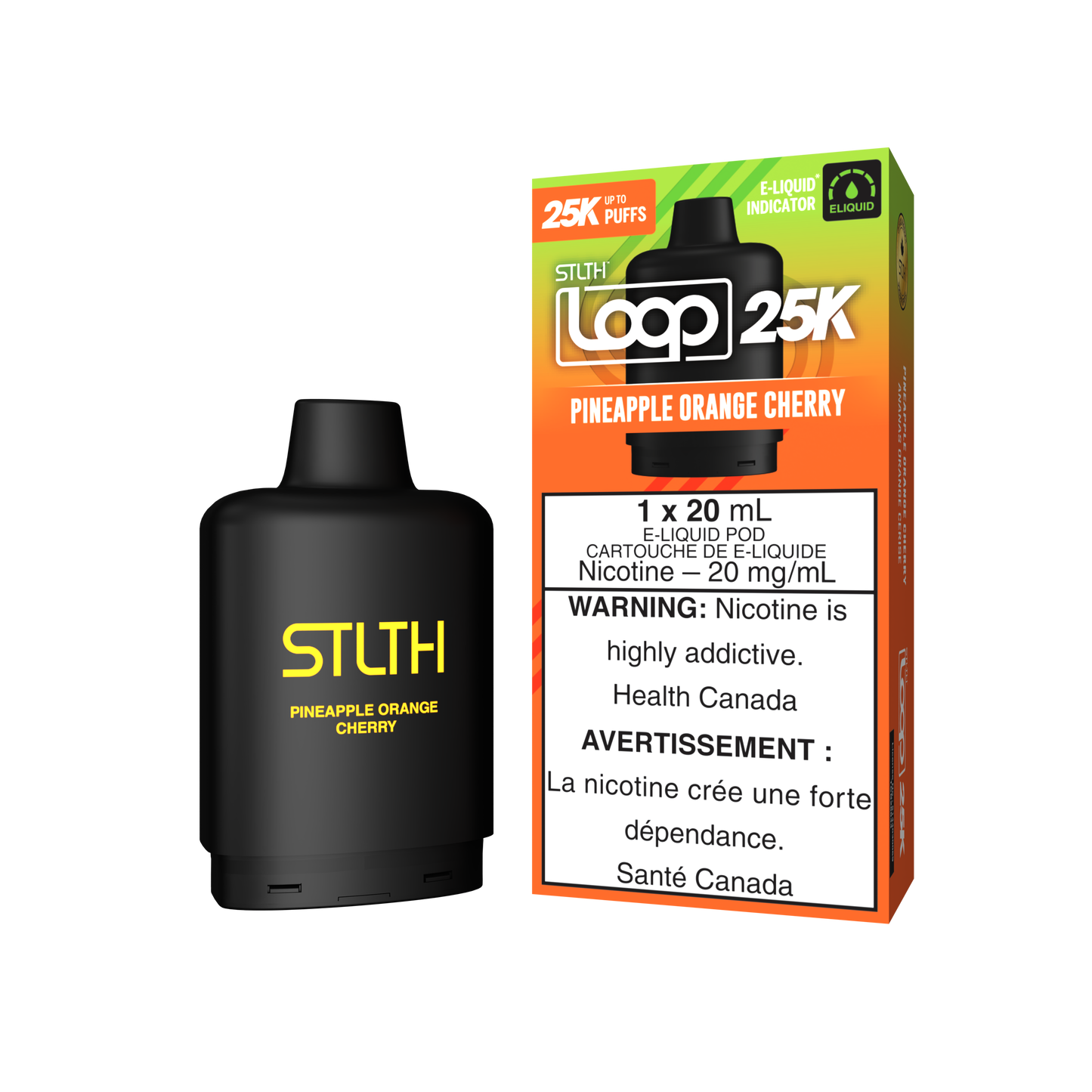 Stlth Loop 25k - Pineapple Orange Cherry
