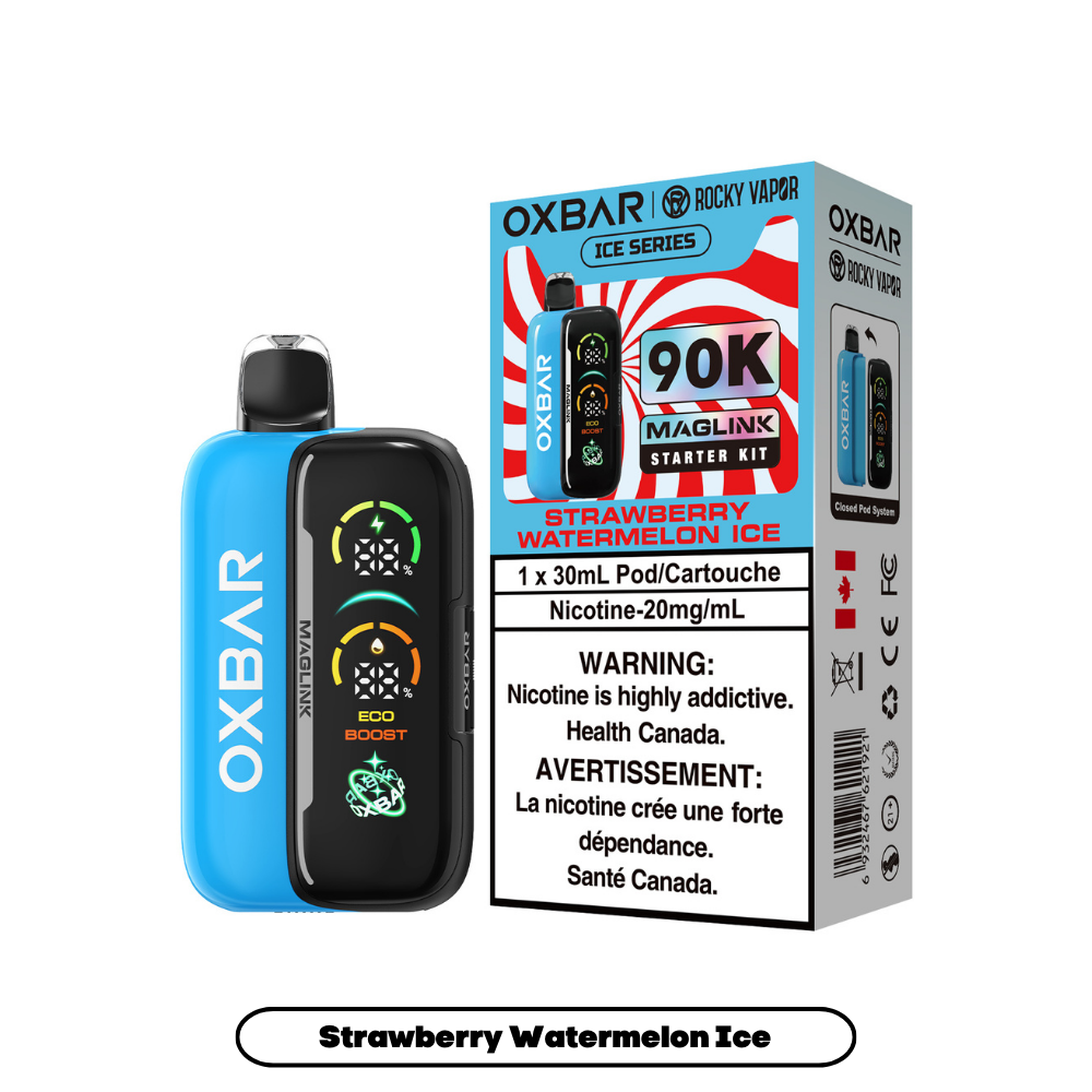 Rocky Vapor Oxbar Maglink Starter Kit - Strawberry Watermelon Ice