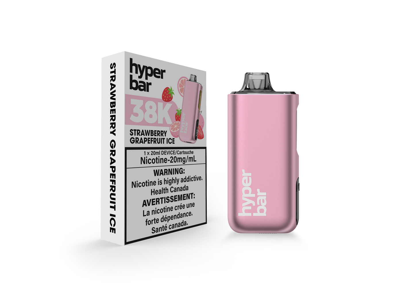 Hyperbar BE38000 - Strawberry Grapefruit Ice (AB)