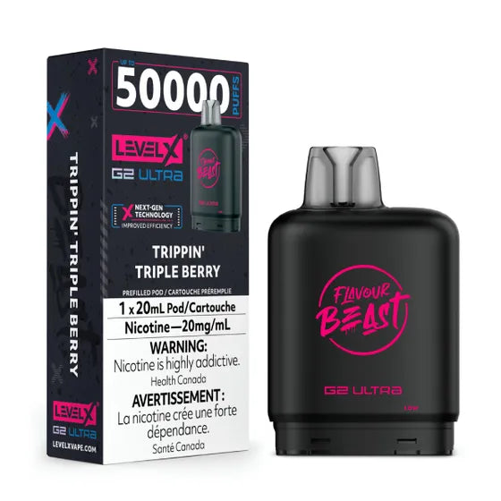 Level X Flavour Beast G2 Ultra - Trippin' Triple Berry (AB)