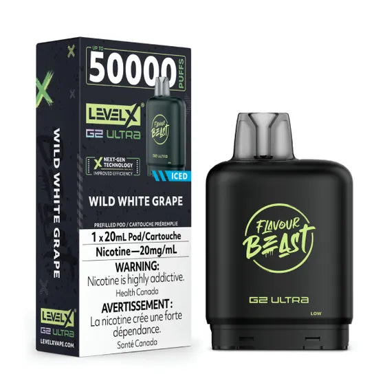 Level X Flavour Beast G2 Ultra - Wild White Grape (AB)