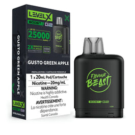 G2 Level X Flavour Beast Boost G2 - Gusto Green Apple (AB)