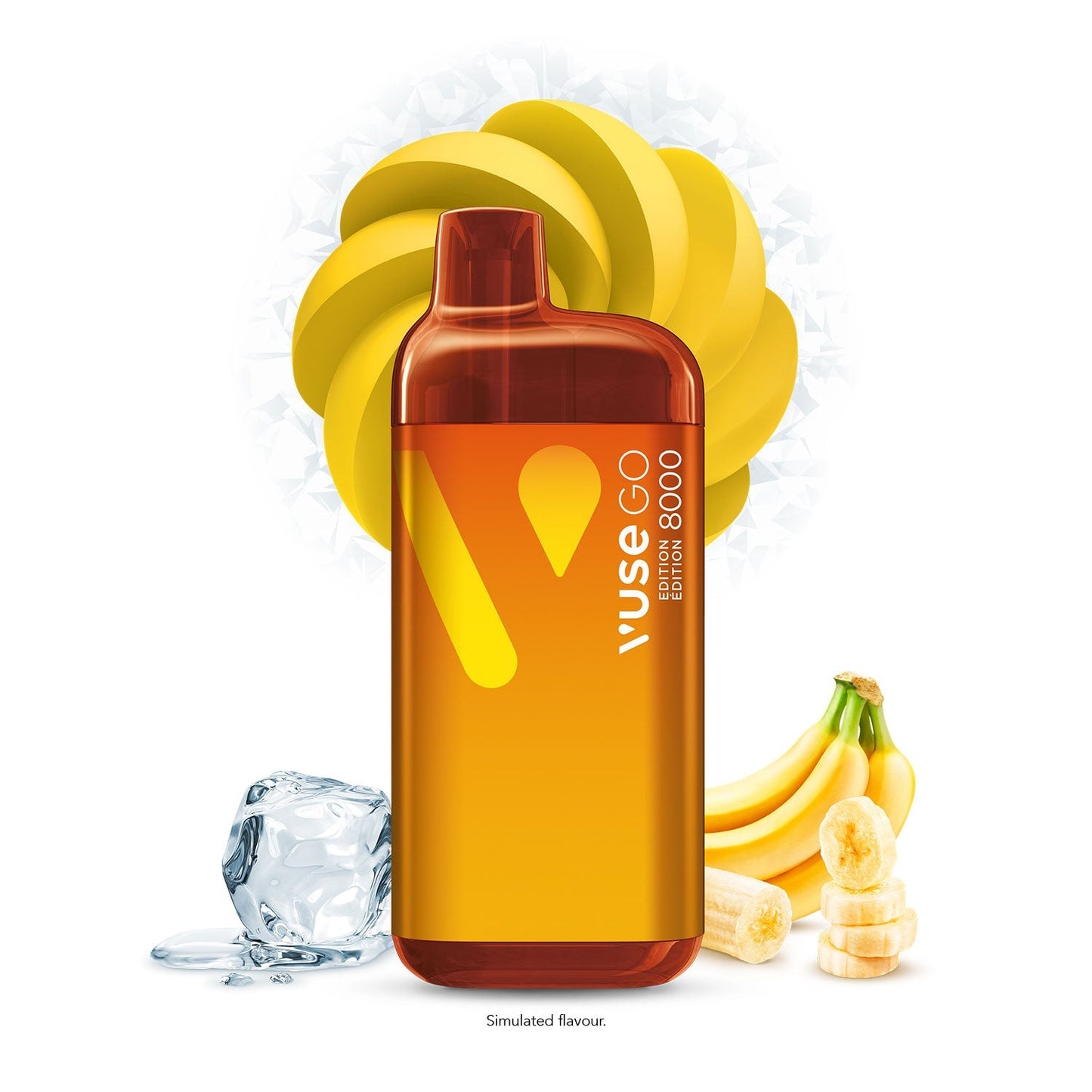 Vuse GO Edition 8000 - Banana Ice (AB)