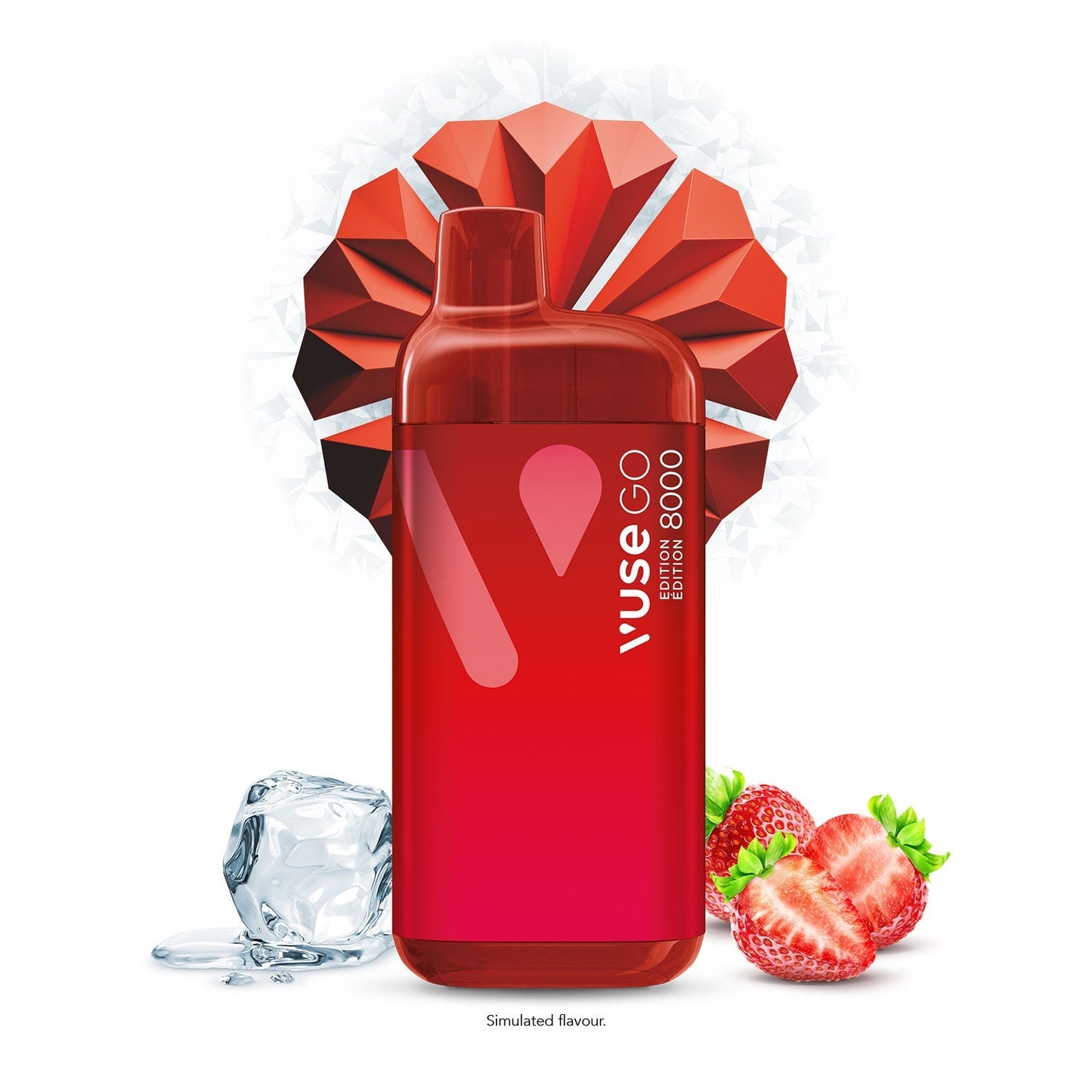 Vuse GO Edition 8000 - Strawberry Ice (AB)