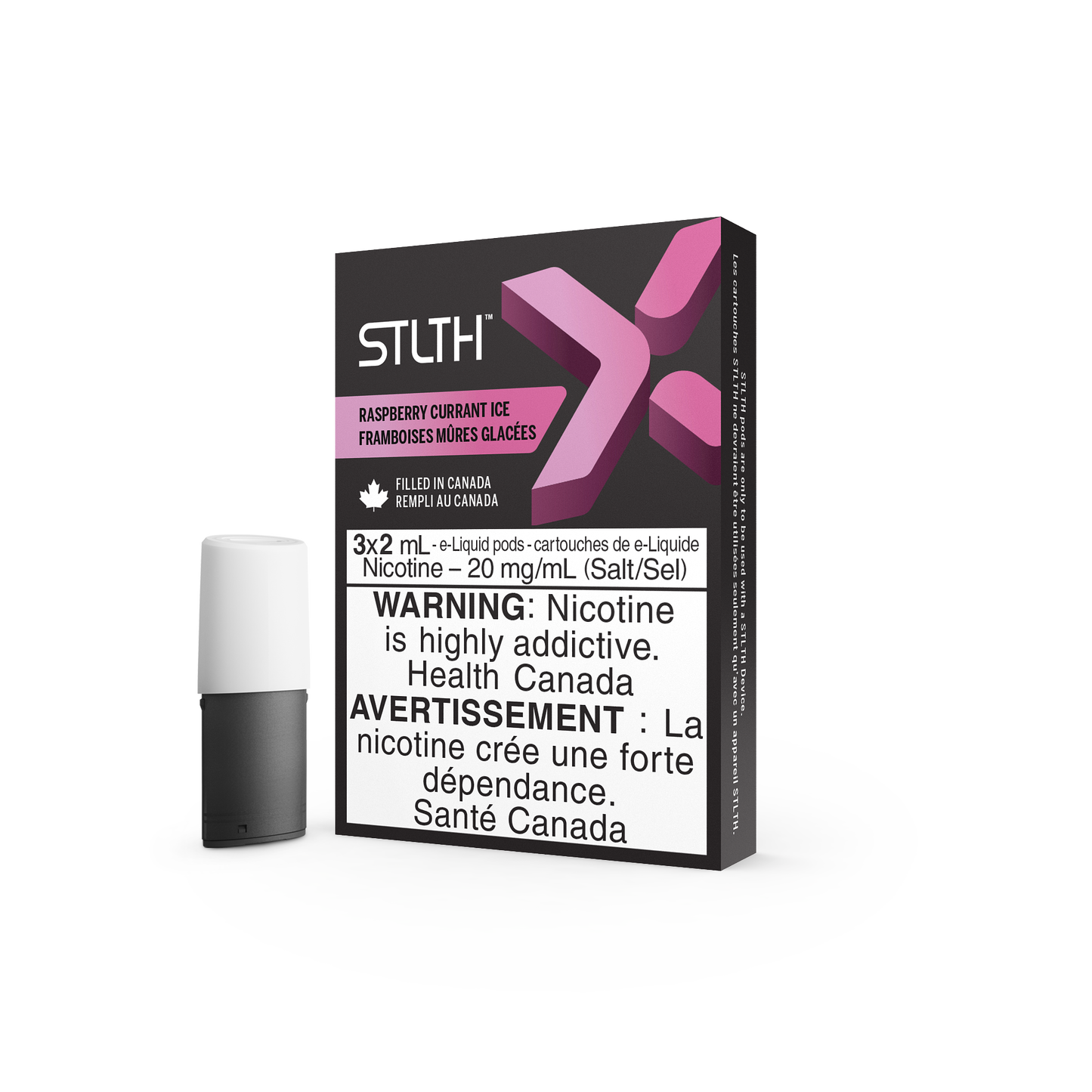 STLTH X POD - RASPBERRY CURRANT ICE (AB)