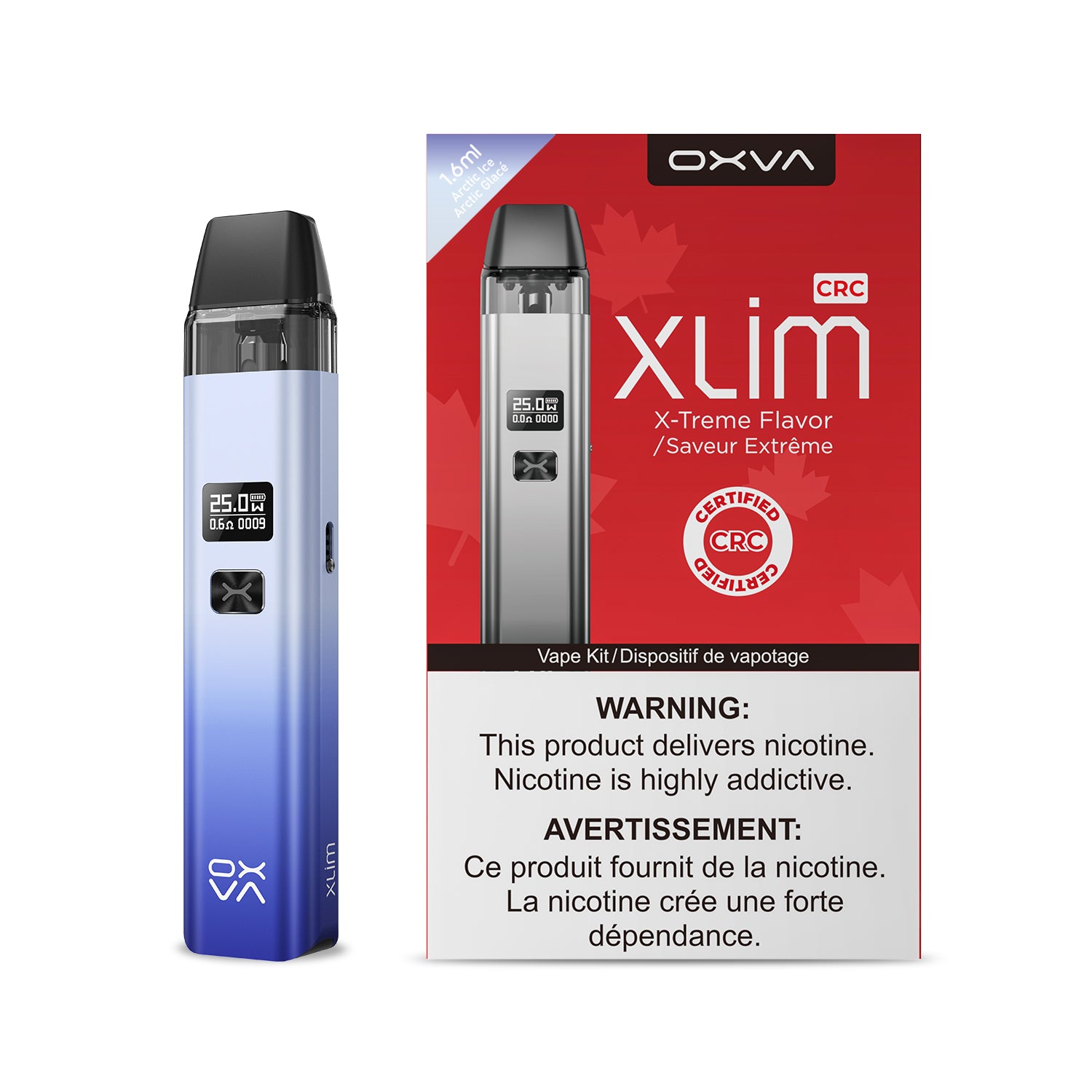 OXVA - XLIM POD KIT (CRC) | Pre-Filled Pods | Edmonton Vape Shop + Delivery   Vapecrave