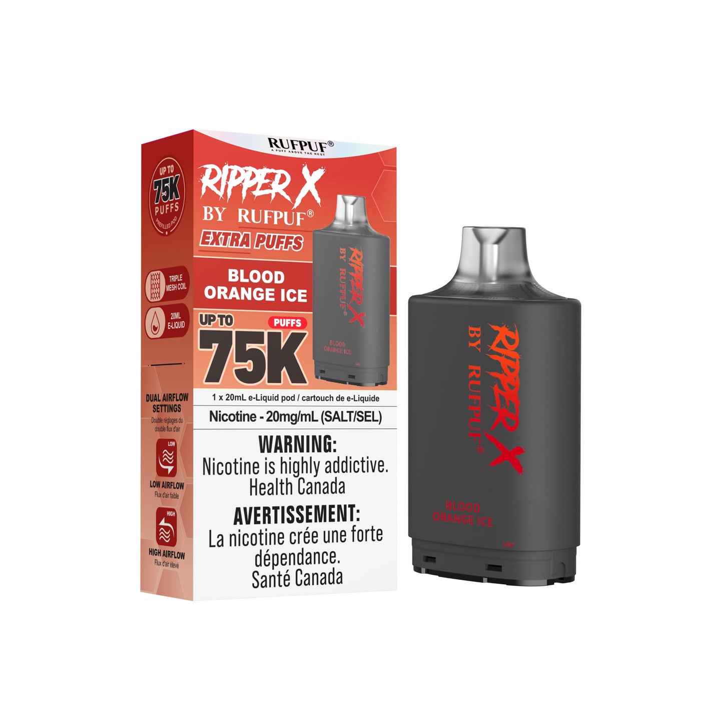 Ripper X 75K - Blood Orange Ice (AB)