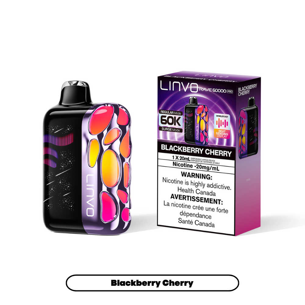 Linvo Rave 60K Pro - Blackberry Cherry