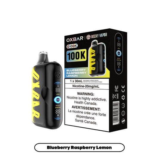 Rocky Vapor Oxbar G100K - Blueberry Raspberry Lemon