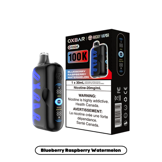 Rocky Vapor Oxbar G100K - Blueberry Raspberry Watermelon