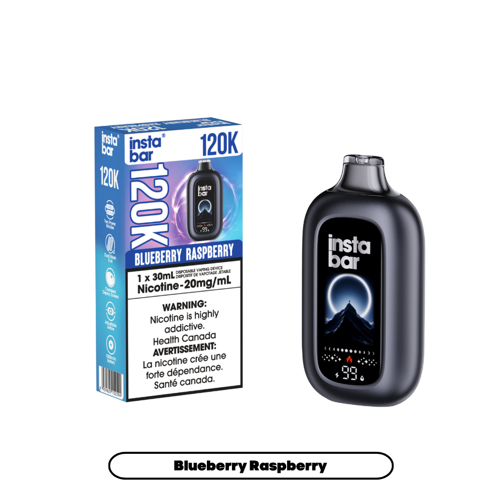 Insta Bar - 120k - Blueberry Raspberry