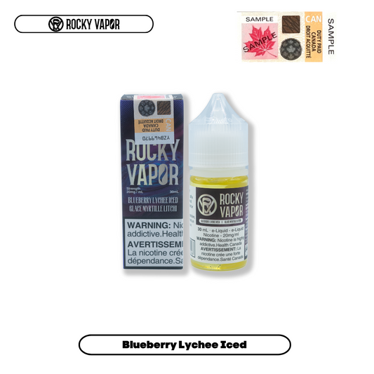 Blueberry Lychee Iced - Rocky Vapor Salt