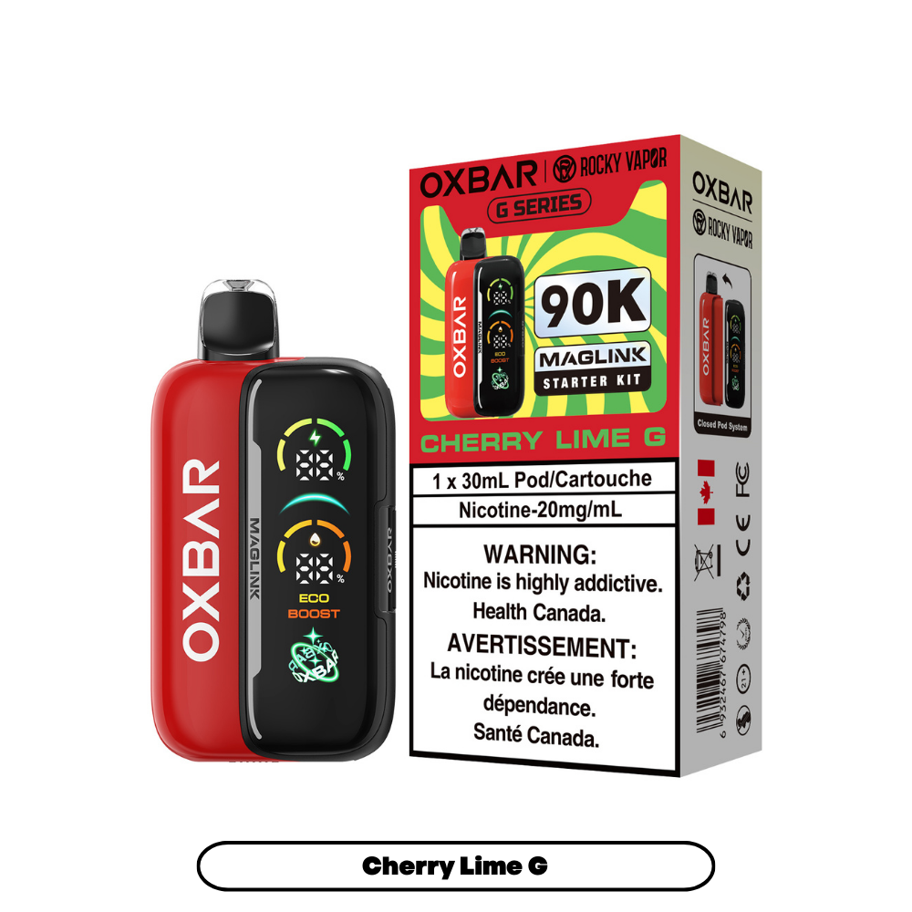 Rocky Vapor Oxbar Maglink Starter Kit - Cherry Lime G