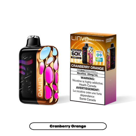 Linvo Rave 60K Pro - Cranberry Orange