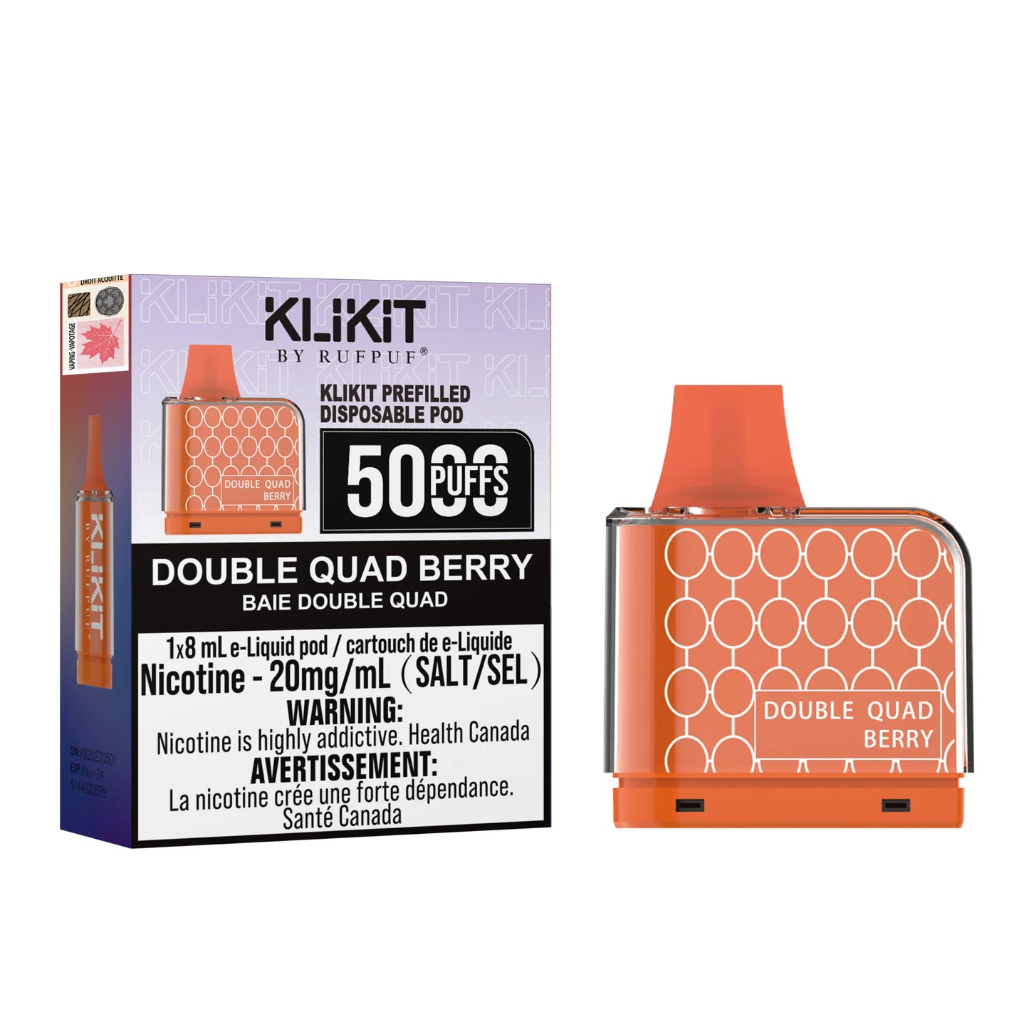 RUFPUF Klikit replacement Pods - 5000