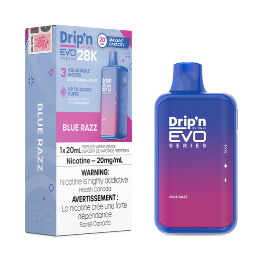 Drip'n by Envi Evo Series 28k Disposable - Blue Razz (AB)
