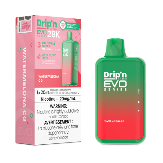 Drip'n by Envi Evo Series 28k Disposable - Watermelona CG (AB)