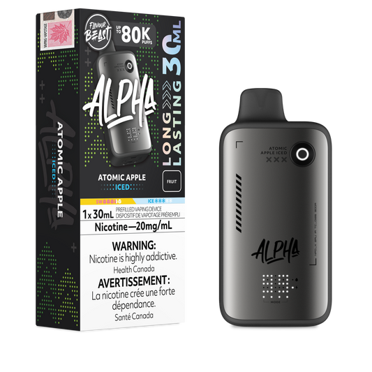 Flavour Beast Alpha Disposable - Atomic Apple Iced