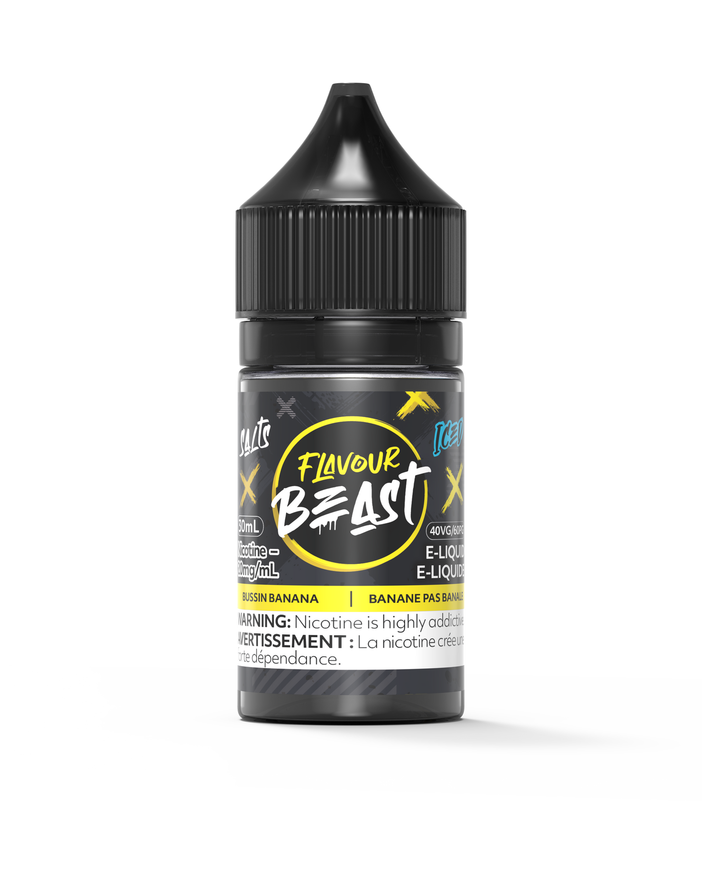 Flavour Beast E-Liquid - Bussin Banana Iced