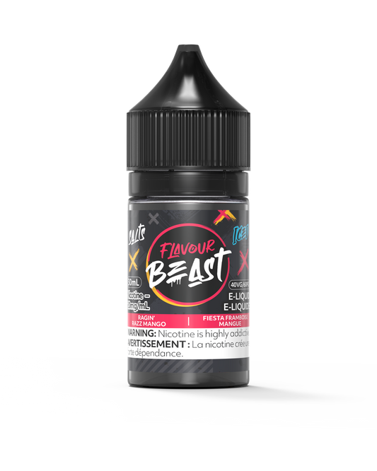 Flavour Beast E-Liquid - Ragin' Razz Mango Iced