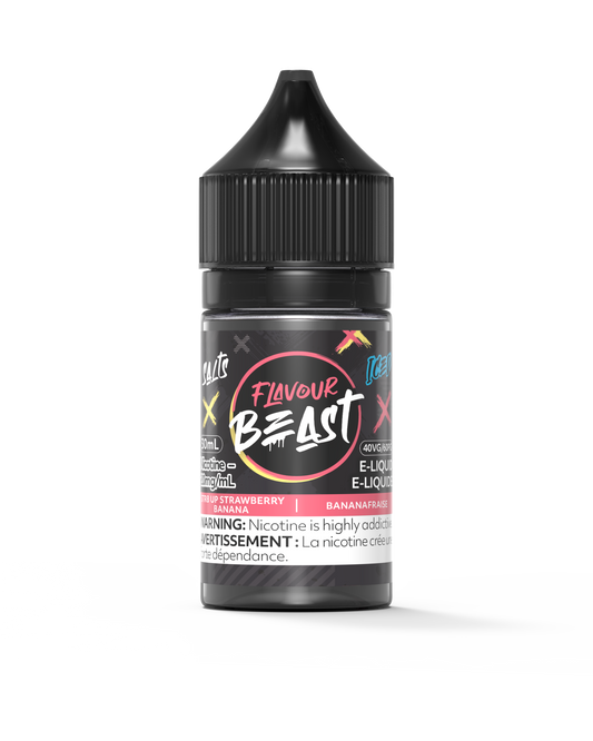 Flavour Beast E-Liquid - STR8 UP Strawberry Banana Iced