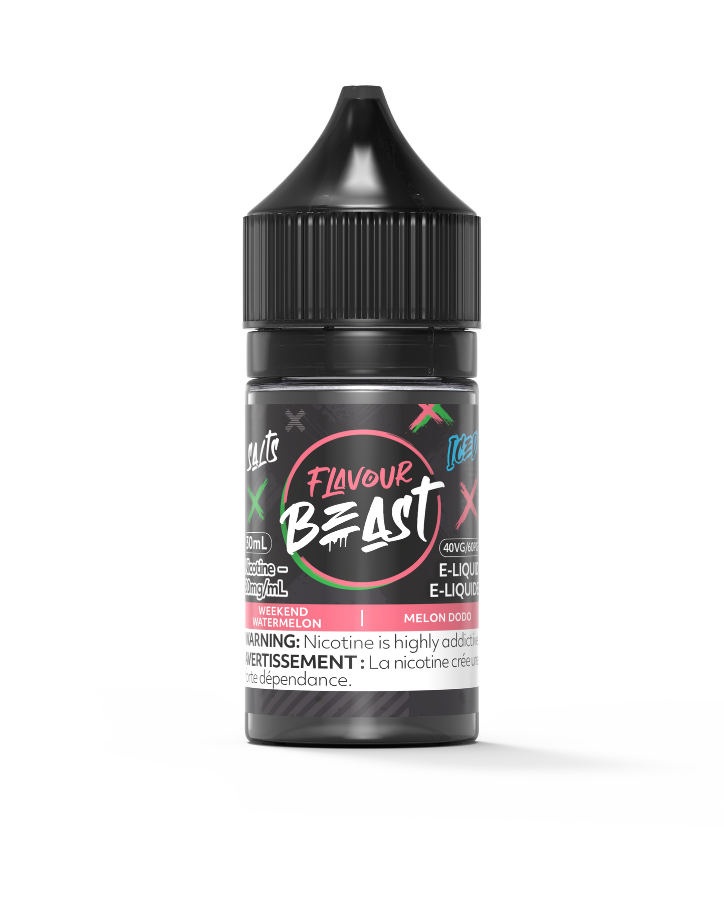 Flavour Beast E-Liquid - Weekend Watermelon Iced