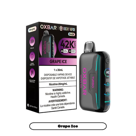 Rocky Vapor Oxbar G42K - Grape Ice (AB)