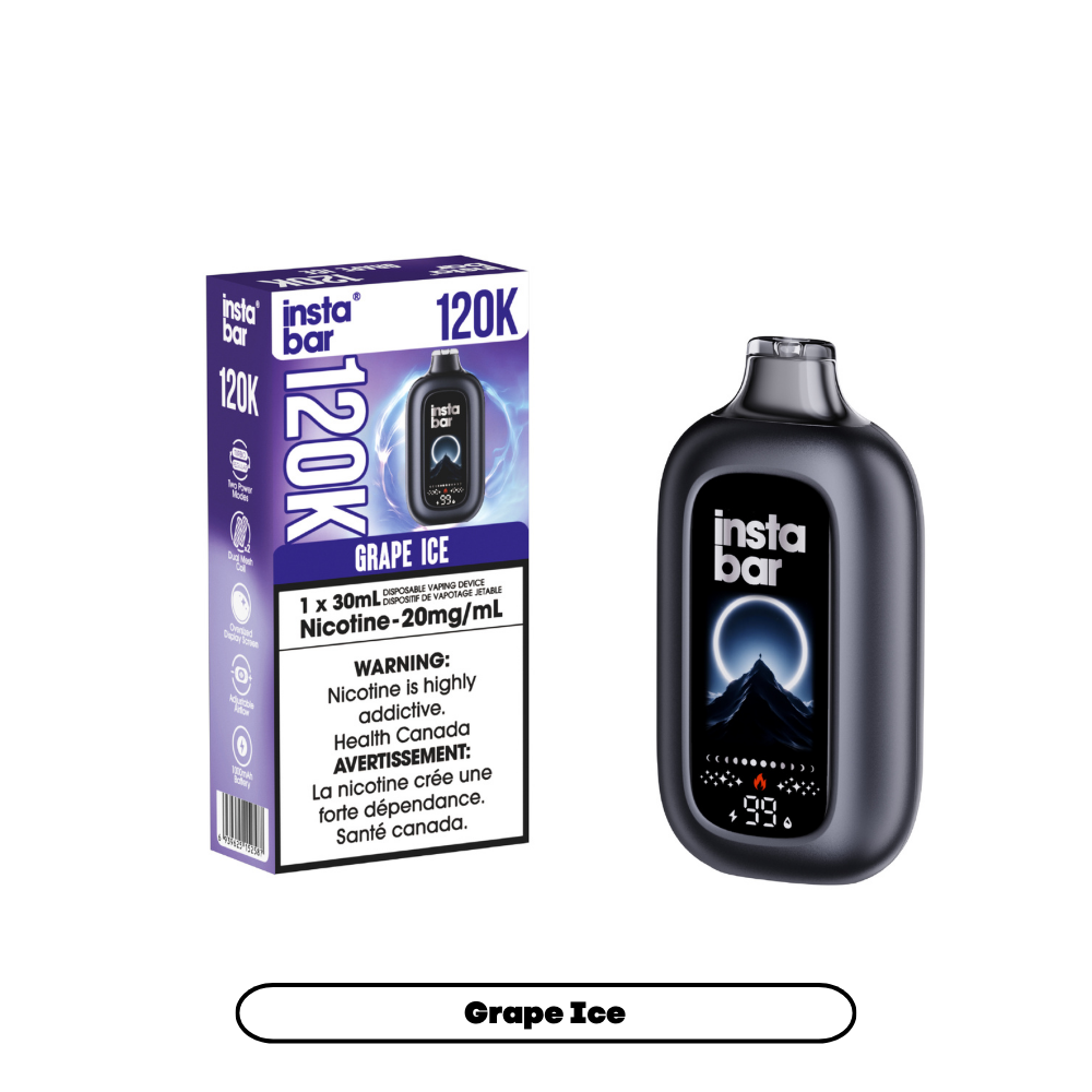 Insta Bar - 120k - Grape Ice