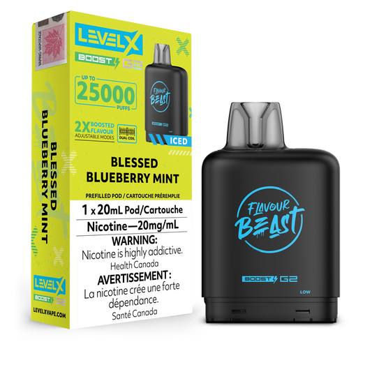 G2 Level X Flavour Beast Boost G2 - Blessed Blueberry Mint (AB)