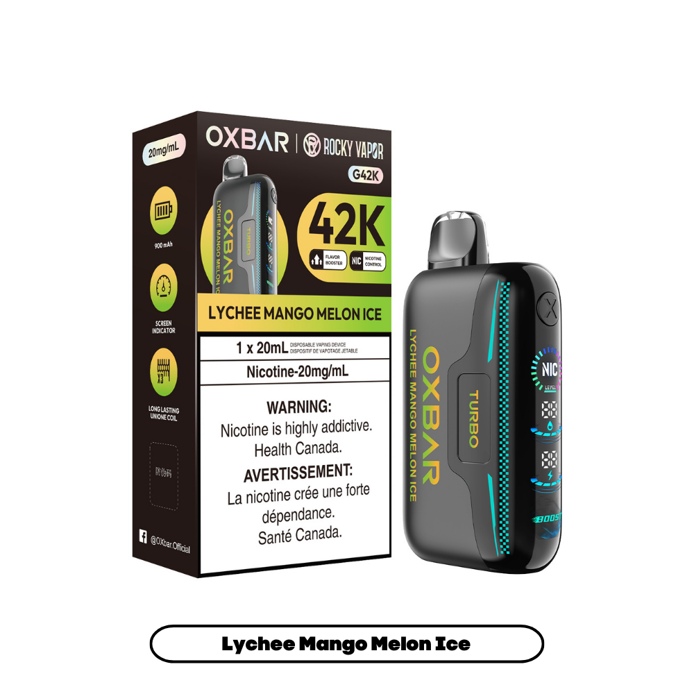 Rocky Vapor Oxbar G42K - Lychee Mango Melon Ice