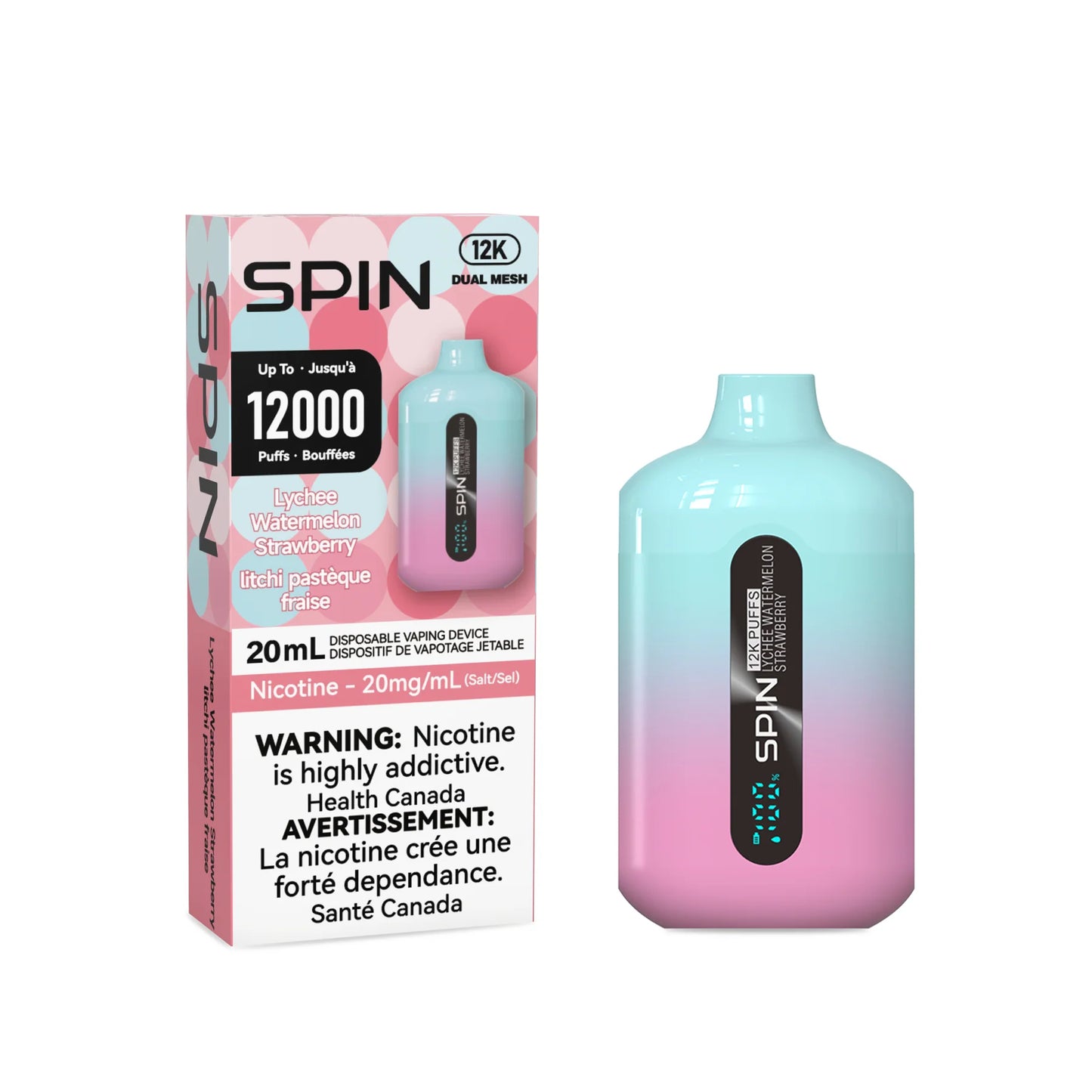 SPIN - 12,000 PUFF DISPOSABLE