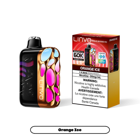 Linvo Rave 60K Pro - Orange Ice