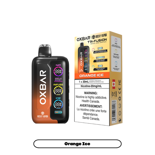 Rocky Vapor Oxbar Tri Fusion - Orange Ice (AB)